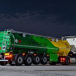 Бензовоз BONUM 32 куб\м  4-осный (для перевозки ГСМ) Арт:0459